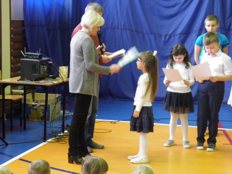 Pasowanie na ucznia klasy I.